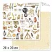 20х20 Бумага "Волшебник. Дизайн 10" (ScrapMania)