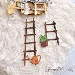 Нож "Лесенки", 2,2х7,4 см (ScrapMania)