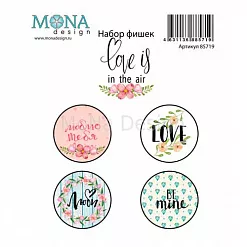 Набор фишек "Love is in the air" (MonaDesign)