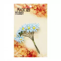 Букет тканевых маргариток "Голубые" (Magic Hobby)