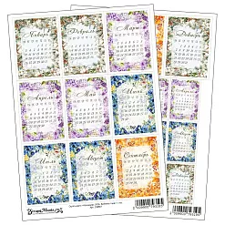 Скрап-карта А4 "Календарь 2026. Времена года" (ScrapMania)