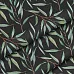 Отрез ткани 79х50 см "Ива на черном" (Cotton)