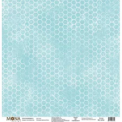 Бумага "Цветочное бохо. Соты" (MonaDesign)