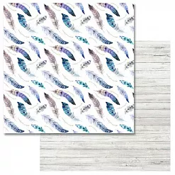 Набор бумаги 30,5х30,5 см "Этника. Твоя вселенная", 6 листов (ScrapMania)