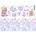 Лист с картинками 10х30 см "Сладких снов" (ScrapMania)