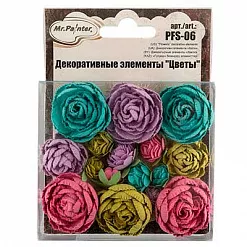 Набор цветов "Пионы. Цветное настроение" (Mr.Painter)