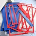 Нож "Прямоугольники со строчкой и флажок", 8,5х20 см (ScrapMania)