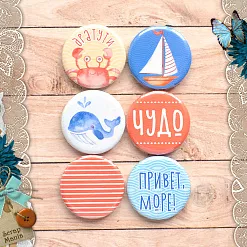 Набор фишек "Морячок. Дратути" (ScrapMania)