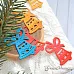 Нож "Новогодние игрушки. Колокольчики", 2,5х3,5 см (ScrapMania)