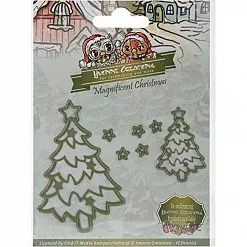 Набор ножей для вырубки и тиснения "Рождественское дерево"