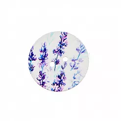 Пуговица деревянная "Лаванда" (АртУзор)