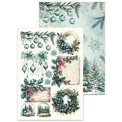 Набор бумаги А5 для вырезания "Магия зимы", 14 листов (CraftStory) Набор бумаги А5 для вырезания "Магия зимы", 14 листов (CraftStory)
