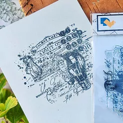 Штамп "Лампочки", 8х9,4 см (DreamLight Studio)
