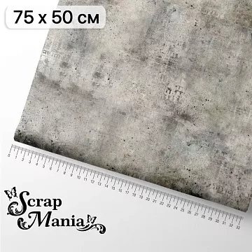 Отрез ткани 75х50 см "Элементарно, Ватсон! Туманность" (ScrapMania)