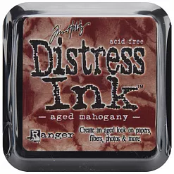 Штемпельная подушечка Distress Ink Старое красное дерево (Aged Mahogany)
