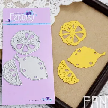 Набор ножей для вырубки "Лимоны" (Fantasy)