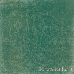 Бумага "Дамаск зеленый" (K&Co)