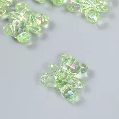 Акриловое украшение "Мишка зеленый", 3х3 см (АртУзор)