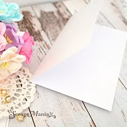 Заготовка для открытки 10х15 см из дизайнерской бумаги Constellation Jade Intreccio