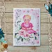 Тканевая карточка "Кудряшка. Ангелочек" (ScrapMania)