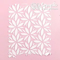 Трафарет "Цветочный орнамент", 9х13,5 см (Scrapiki) Трафарет "Цветочный орнамент", 9х13,5 см (Scrapiki)