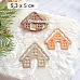 Нож "Пряничный домик", 5,3х5 см (ScrapMania)