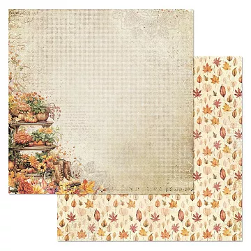 Бумага "Художница Осень. Рыжее вдохновение" (ScrapMania)