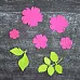 Набор вырубок "Роза малиновая" (ScrapMania)