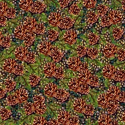 Набор бумаги 20х20 см "Botany winter", 10 листов (Фабрика Декору)
