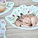 Набор высечек из бумаги "Лесное чудо", 63 шт (ScrapMania)
