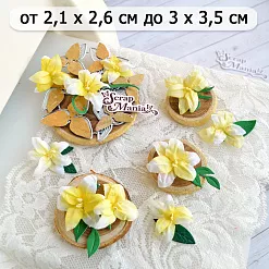 Нож "Лилия", 4х3,6 см (ScrapMania)