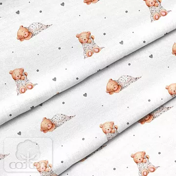 Отрез ткани 79х50 см "Плюшевые сны" (Cotton)