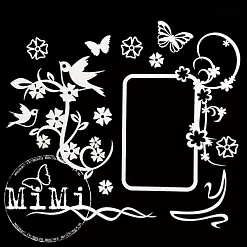 Набор украшений из чипборда "Весна. Цветение" (MiMi Design)