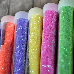 Набор глиттера "Хлопья. Блеск", 6 цветов