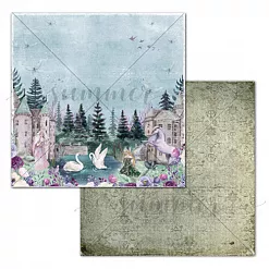 Бумага "Fairy tale. Silence in the forest" (Summer Studio) Бумага "Fairy tale. Silence in the forest" (Summer Studio)