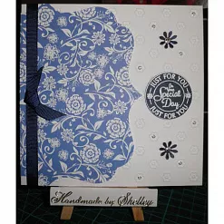 Набор бумаги 30х30 см "Burleigh blue. Очарование голубого" (DoCrafts)