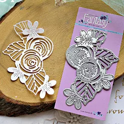 Нож для вырубки "Цвет апельсина в розах" (Fantasy) Нож для вырубки "Цвет апельсина в розах" (Fantasy)