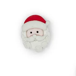 Акриловое украшение "Дед Мороз", 1,7х2,3 см Акриловое украшение "Дед Мороз", 1,7х2,3 см