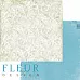Набор бумаги 15х15 см "Забытое лето", 24 листа (Fleur-design)