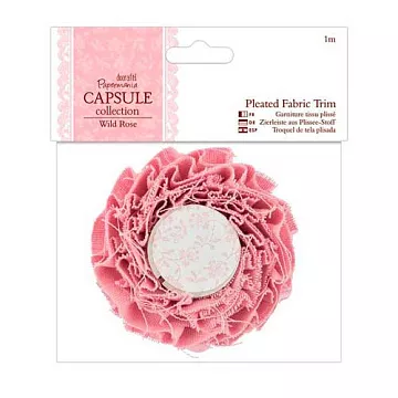 Лента хлопковая на катушке "Wild Rose. Дикая роза" (DoCrafts)