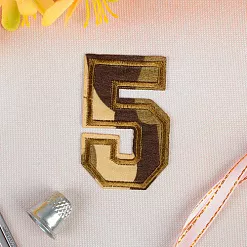 Термонаклейка "Цифра 5", цвет хаки Термонаклейка "Цифра 5", цвет хаки