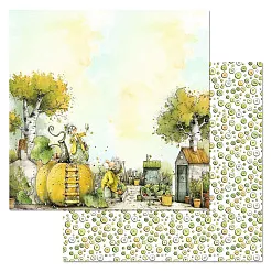 Набор бумаги 20х20 см "СуперБабушка", 12 листов (ScrapMania)