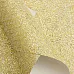 Отрез экокожи А4 с глиттером "Квадратики. Светлое золото"