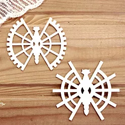 Набор украшений из чипборда "Элементы с шурупами" (Просто небо) Набор украшений из чипборда "Элементы с шурупами" (Просто небо)