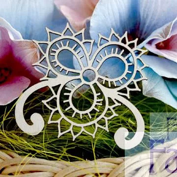 Украшение из чипборда "Орнамент 243" (Fantasy)