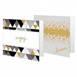 Набор для создания мини-открыток "Geometric. Моно" (DoCrafts) Набор для создания мини-открыток "Geometric. Моно" (DoCrafts)