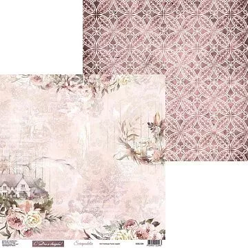 Бумага 30х30 см "Кантри свадьба. Лист 04" (Scrapodelie) Бумага 30х30 см "Кантри свадьба. Лист 04" (Scrapodelie)