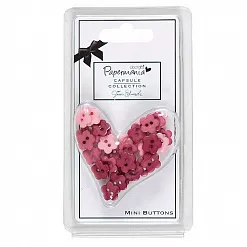 Набор пуговиц "Розовые цветы" (DoCrafts)