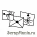 Штамп "Конверты" (Скрапклуб)