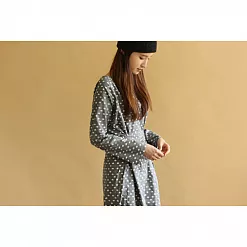 Отрез ткани 45х55 см "Облачка на сером" (Daily Like)